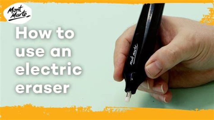 Are electric erasers good?