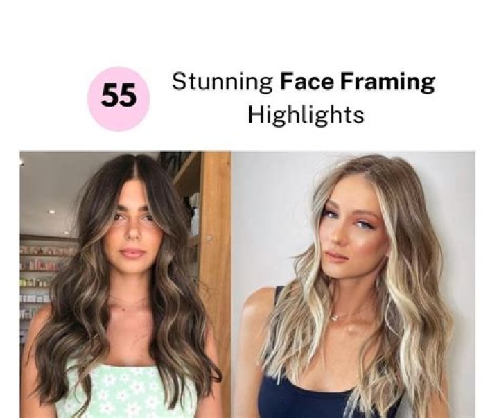 Are face-framing highlights good for round faces?