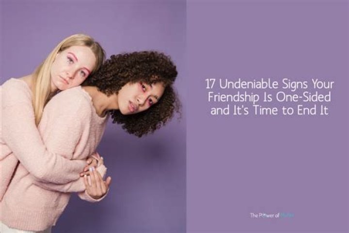 Are friendships one-sided?