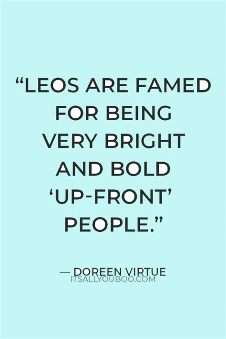 Are Leos very loyal?