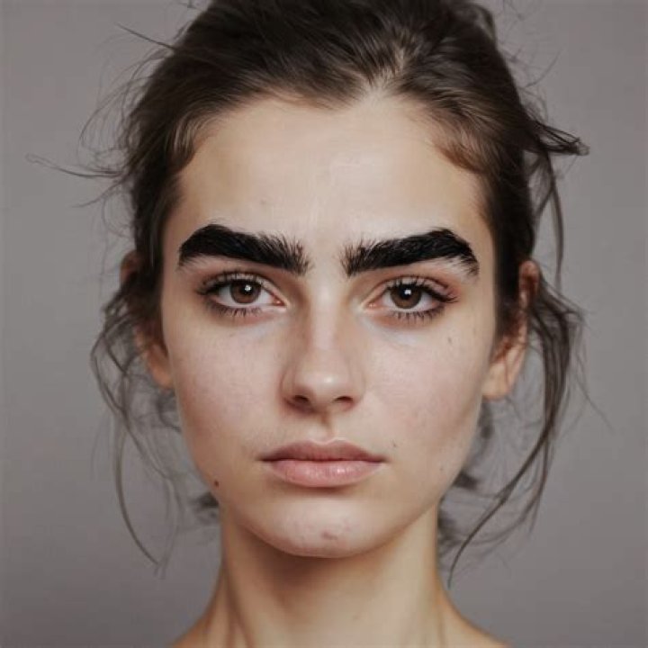 Are thick eyebrows feminine?