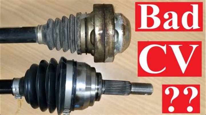 Can a bad CV axle cause shaking?