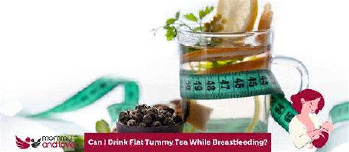 Can a breastfeeding mother drink flat tummy water?