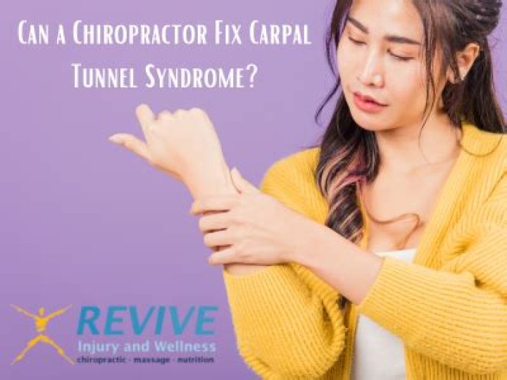 Can a chiropractor fix carpal tunnel?