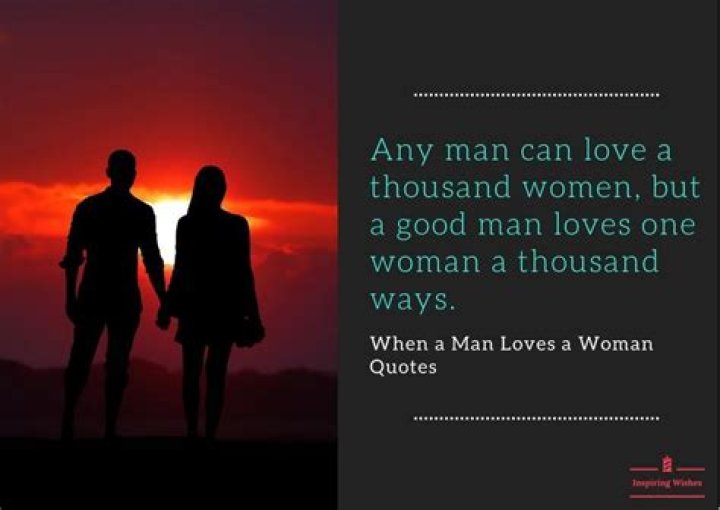 Can a man truly love one woman?