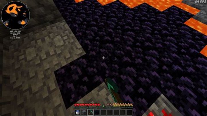 Can a platinum pickaxe mine Obsidian?