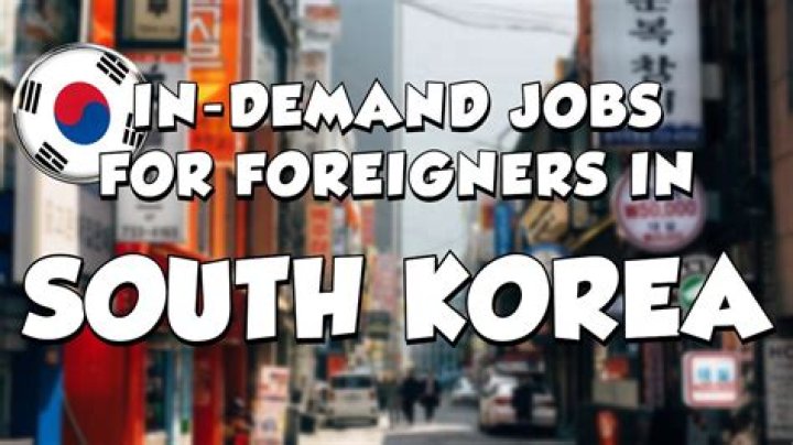 Can an Indian get job in South Korea?