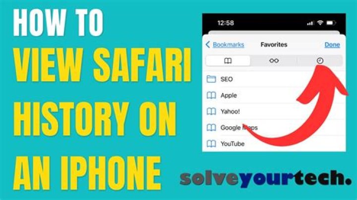 Can anyone see my Safari history?