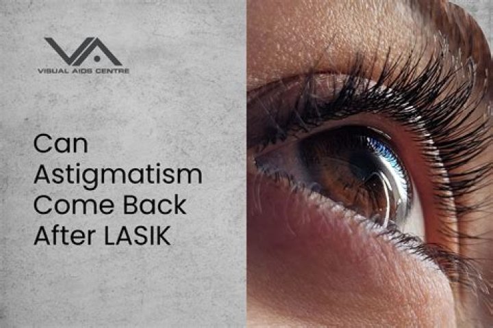 Can astigmatism come back after PRK?