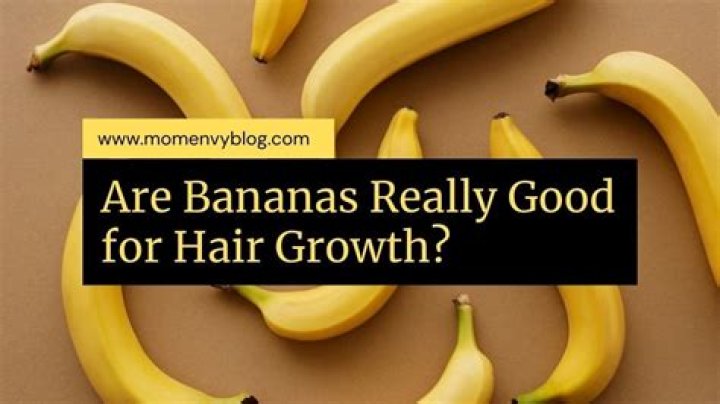 Can bananas help with hair growth?
