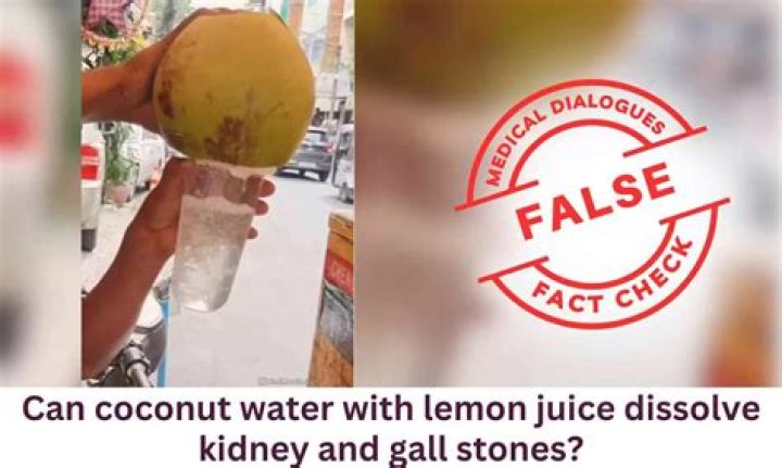 Can coconut water cause kidney stones?