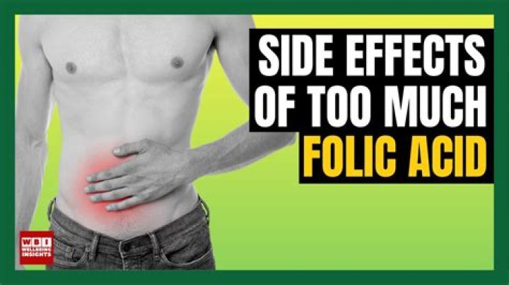 Can folic acid cause acne?