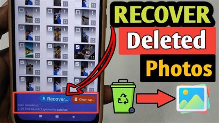 Can hackers get deleted photos?