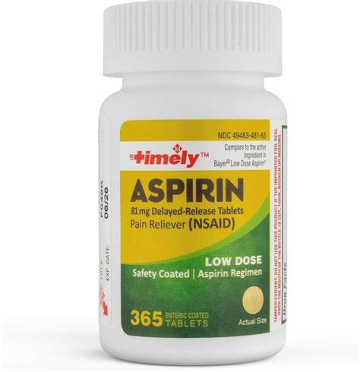 Can I chew an aspirin every day?