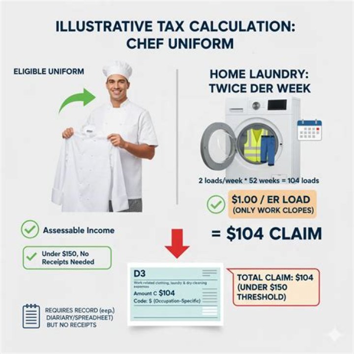 Can I claim laundry on tax?