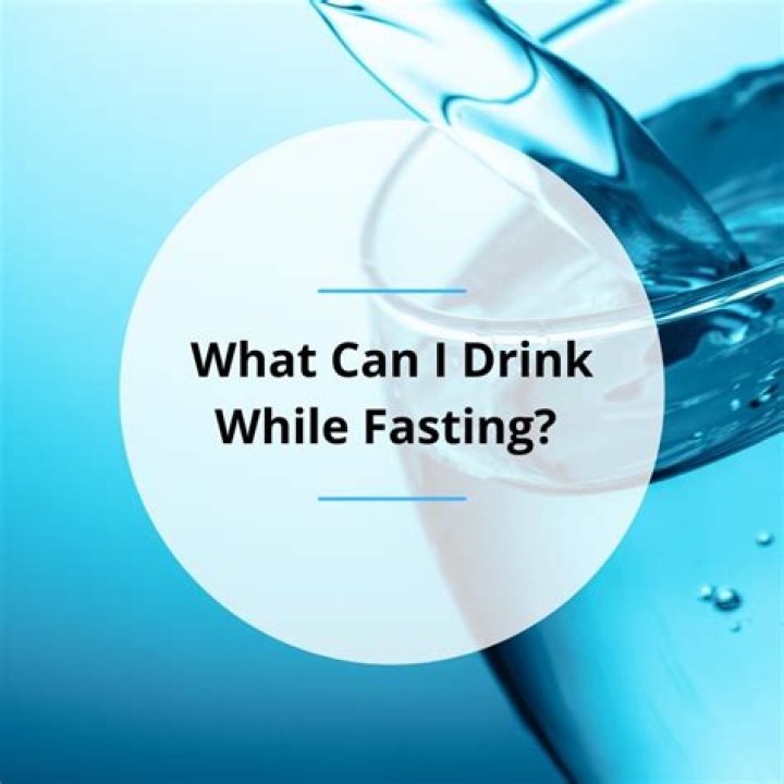 Can I drink salt water while fasting?