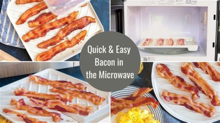 Can I microwave bacon?