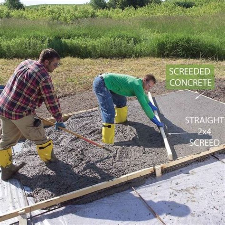 Can I pour my own concrete slab?