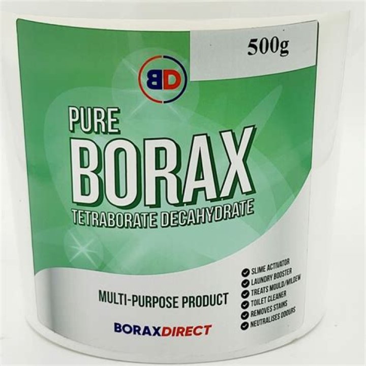Can I substitute borax for boric acid?