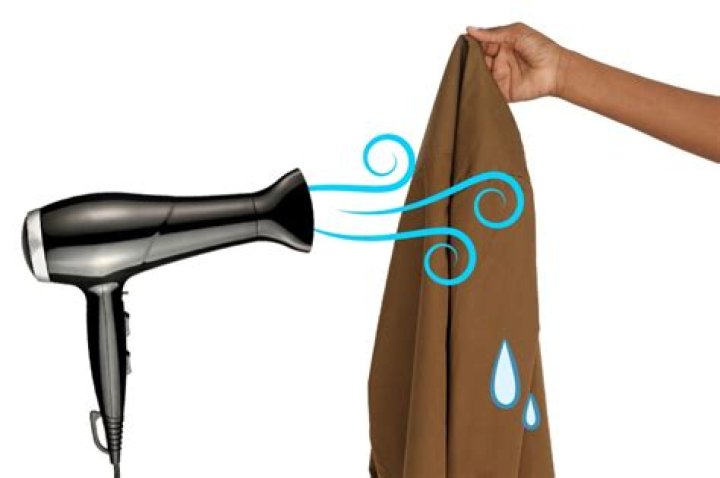 Can I use a hair dryer to dry boots?
