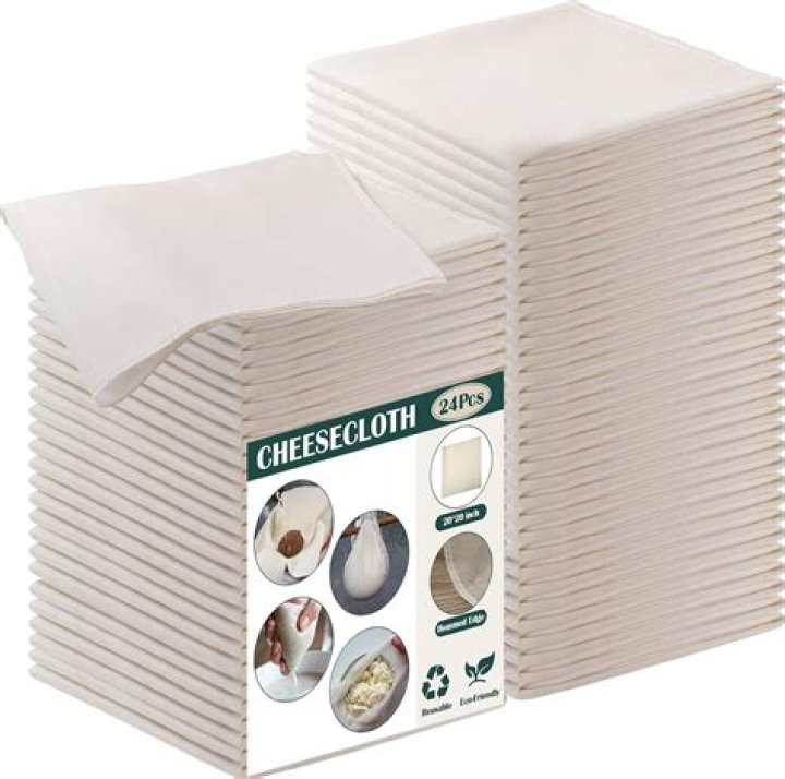 Can I use a tea towel instead of cheesecloth?