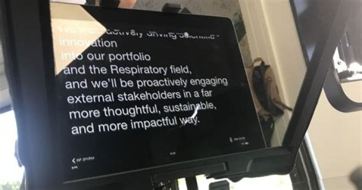 Can I use my iPad as a teleprompter?