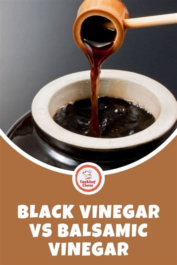 Can I use normal vinegar instead of black vinegar?