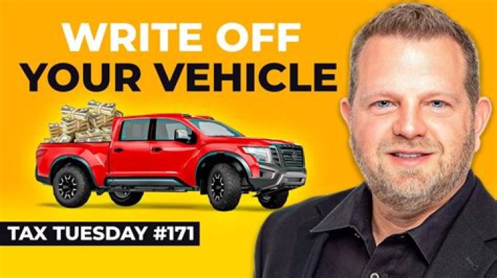 Can I write off a truck purchase?
