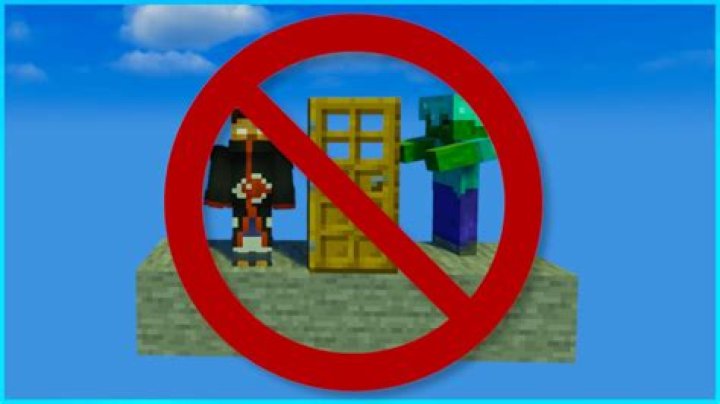 Can iron doors be broken by zombies?