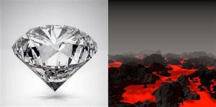 Can lava melt a diamond?