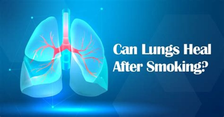 Can lungs heal after 20 years of smoking?