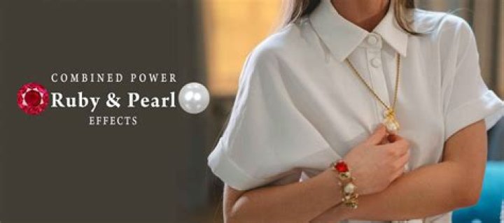 Can ruby and pearl be worn together?
