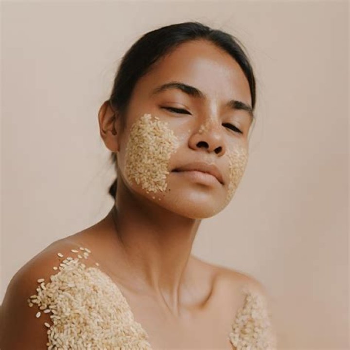 Can we apply boiled rice on face?