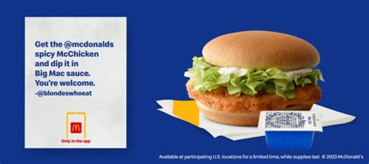 Can you ask for a side of Big Mac sauce at mcdonalds?