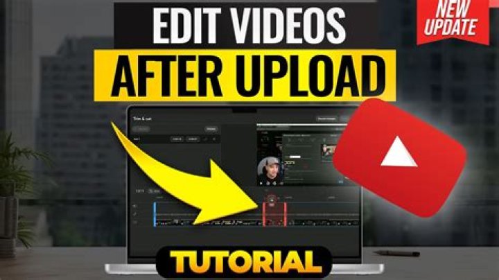 Can you edit a YouTube video already posted?