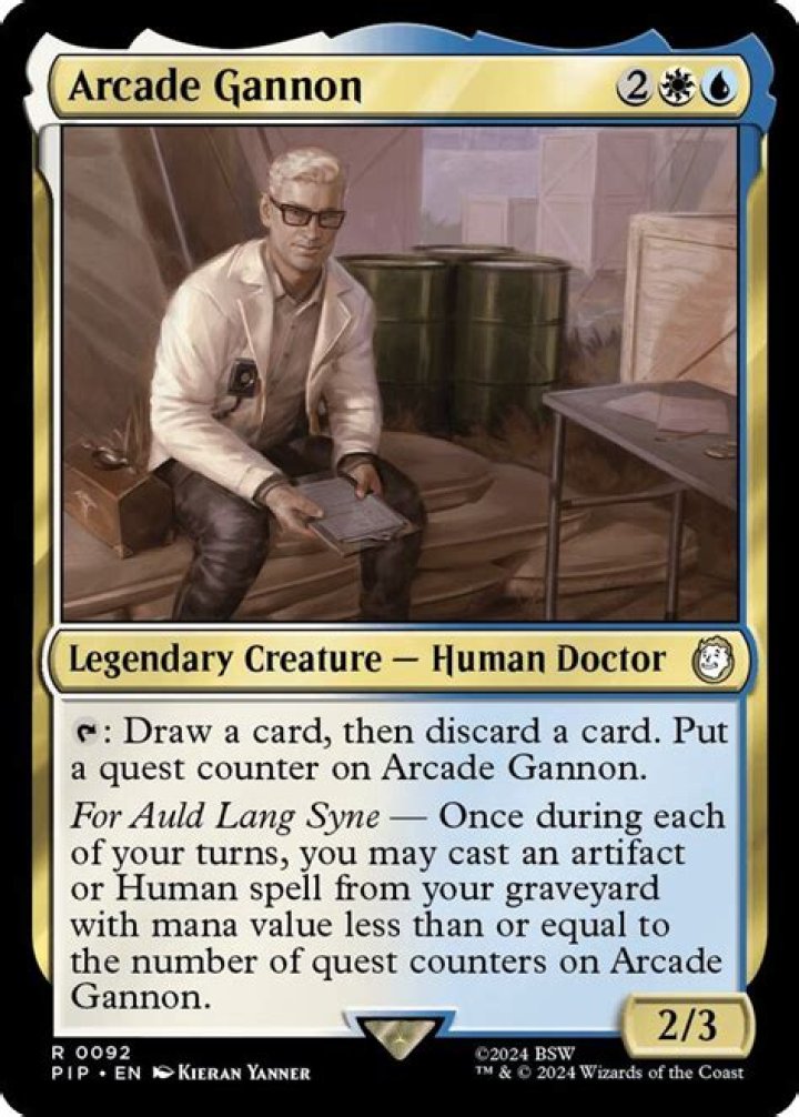 Can you flirt with Arcade Gannon?