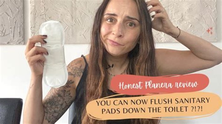 Can you flush Tucks pads down the toilet?