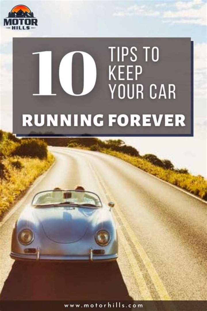 Can you keep a car running forever?