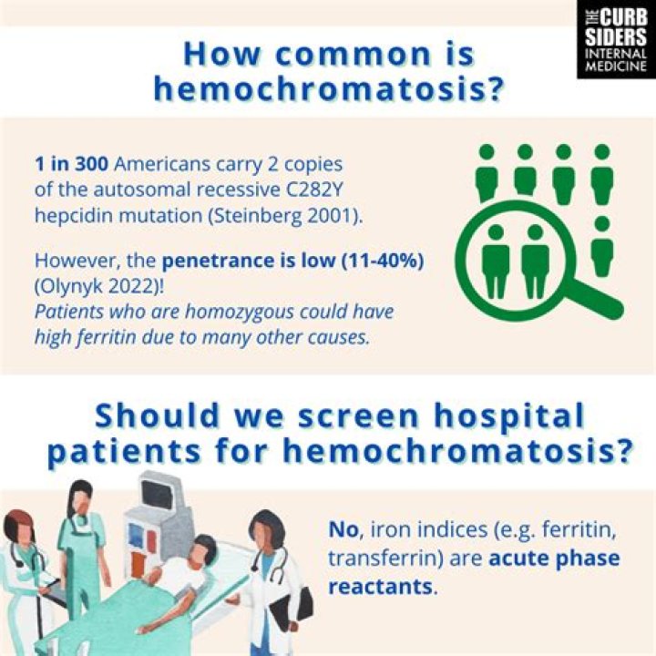 Can you live a healthy life with hemochromatosis?
