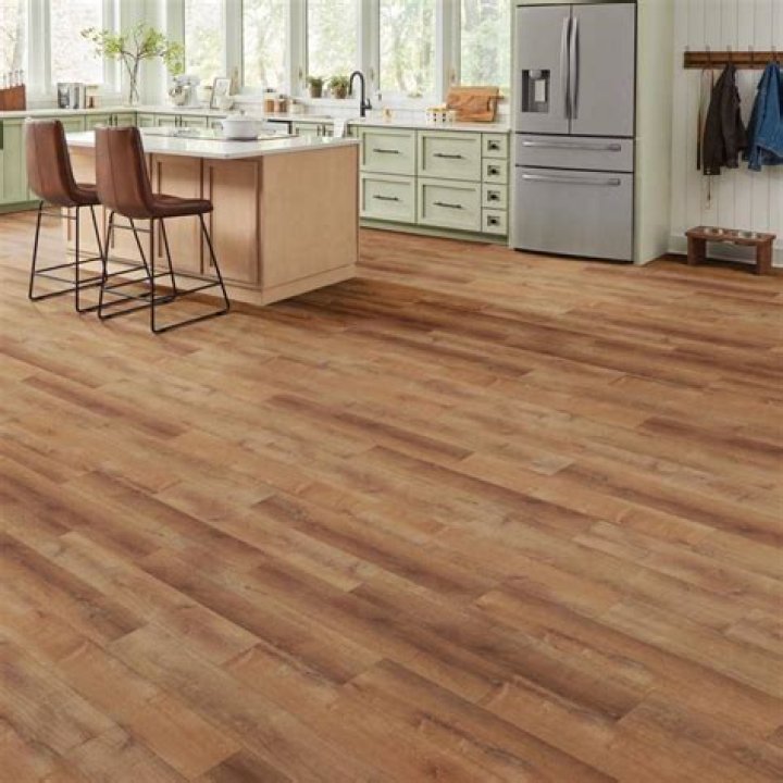 Can you put appliances on vinyl plank flooring?