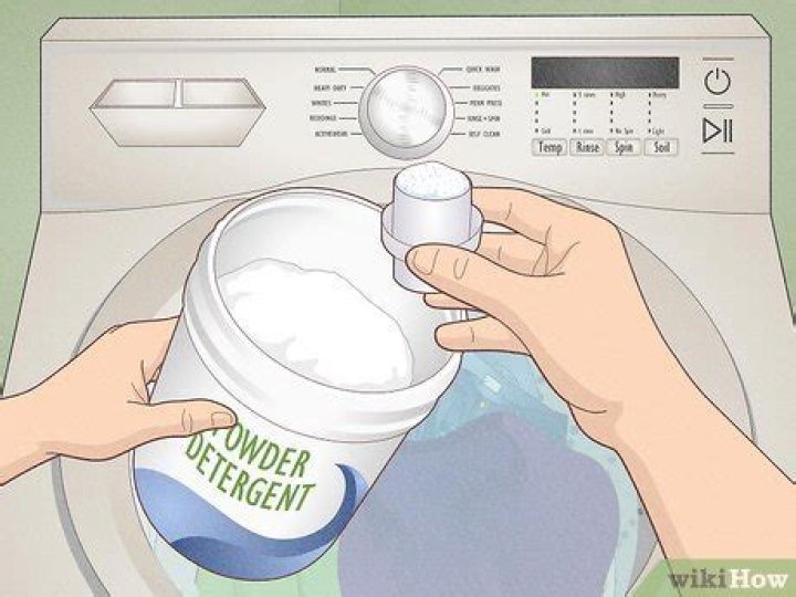 Can you put washing powder in the drum?