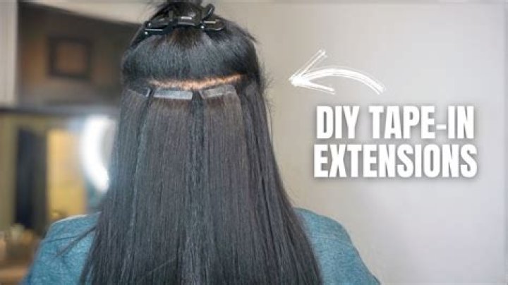 Can you swim with tape in hair extensions?
