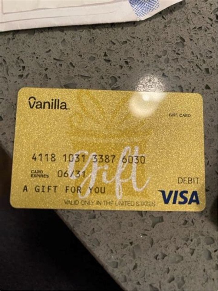 Can you use a vanilla gift card at a restaurant?