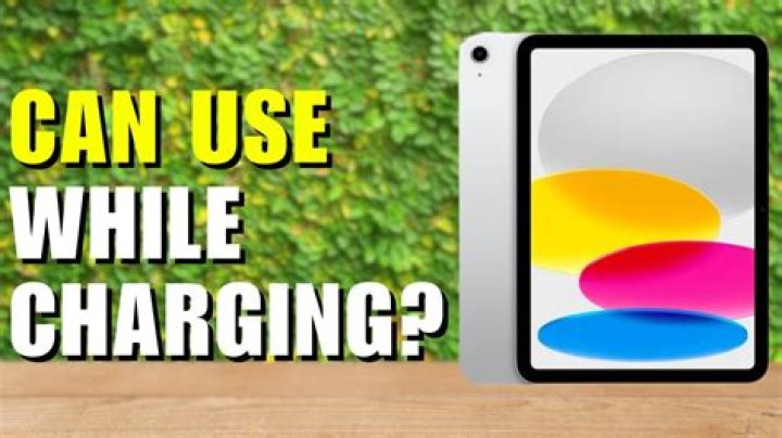 Can you use iPad while charging?