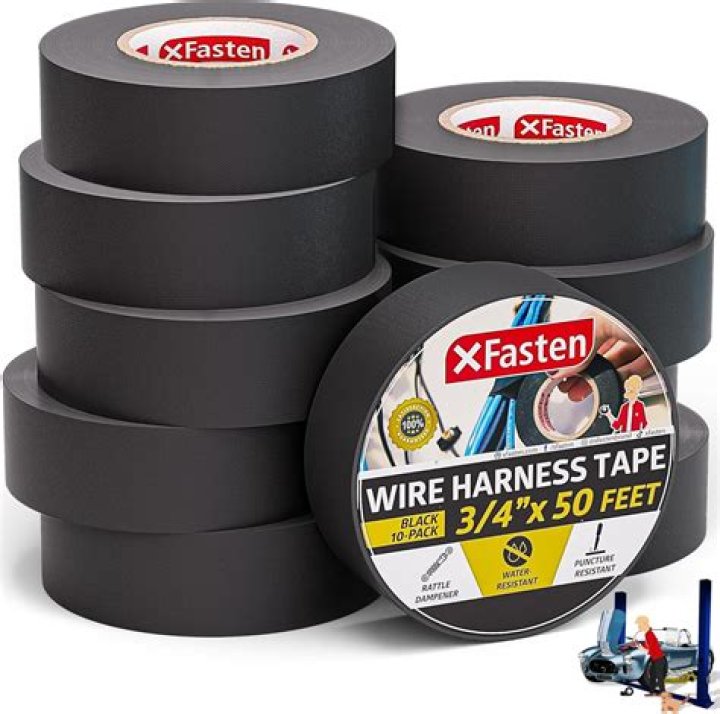 Can you wrap hot wires with electrical tape?