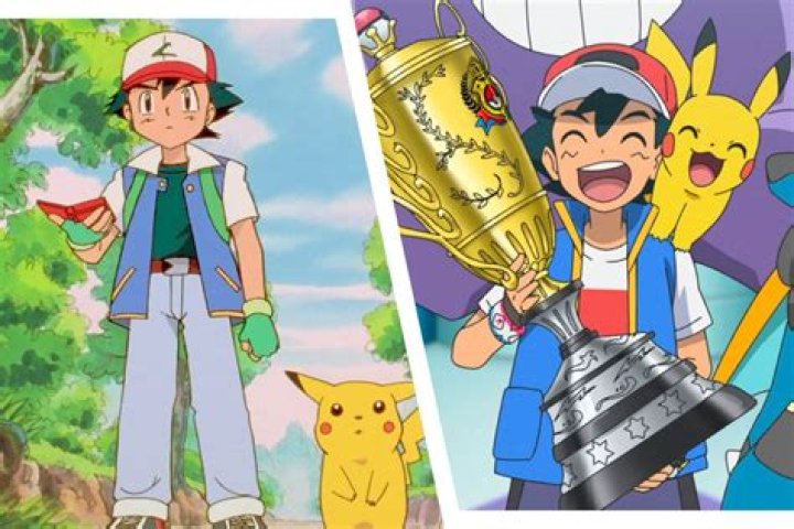 Did Ash beat Cynthia?