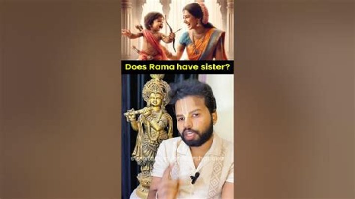 Did Lord Rama have a sister?