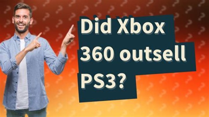Did Xbox 360 outsell PS3?