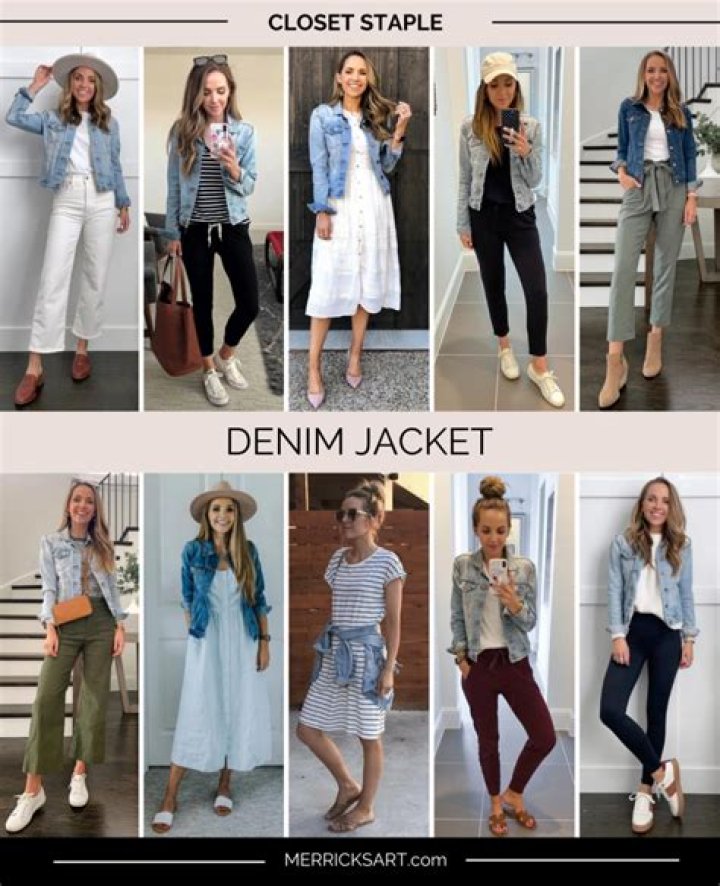 Do a jean jackets look good with a dresses?