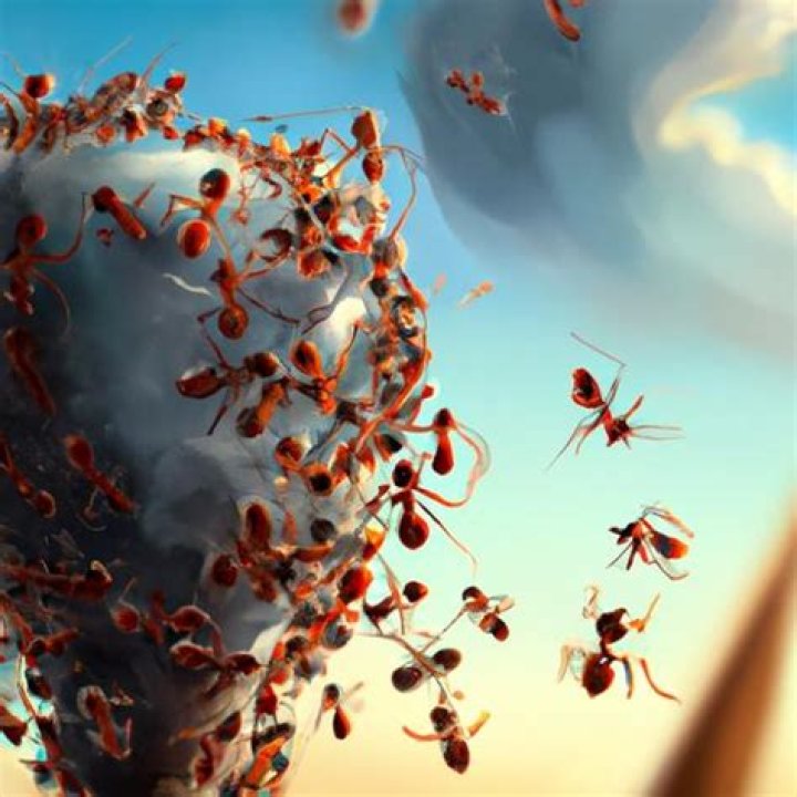 Do ants drink water without drowning?